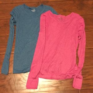 3/$15! Two BCG long sleeve tshirts!